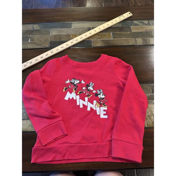 Disney Girls Minnie Mouse Size 5 Crewneck Pullover by Jumping Beans - Picture 6 of 10